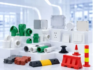 Construction plastic products and fittings