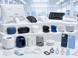 Electronic housings and precision components