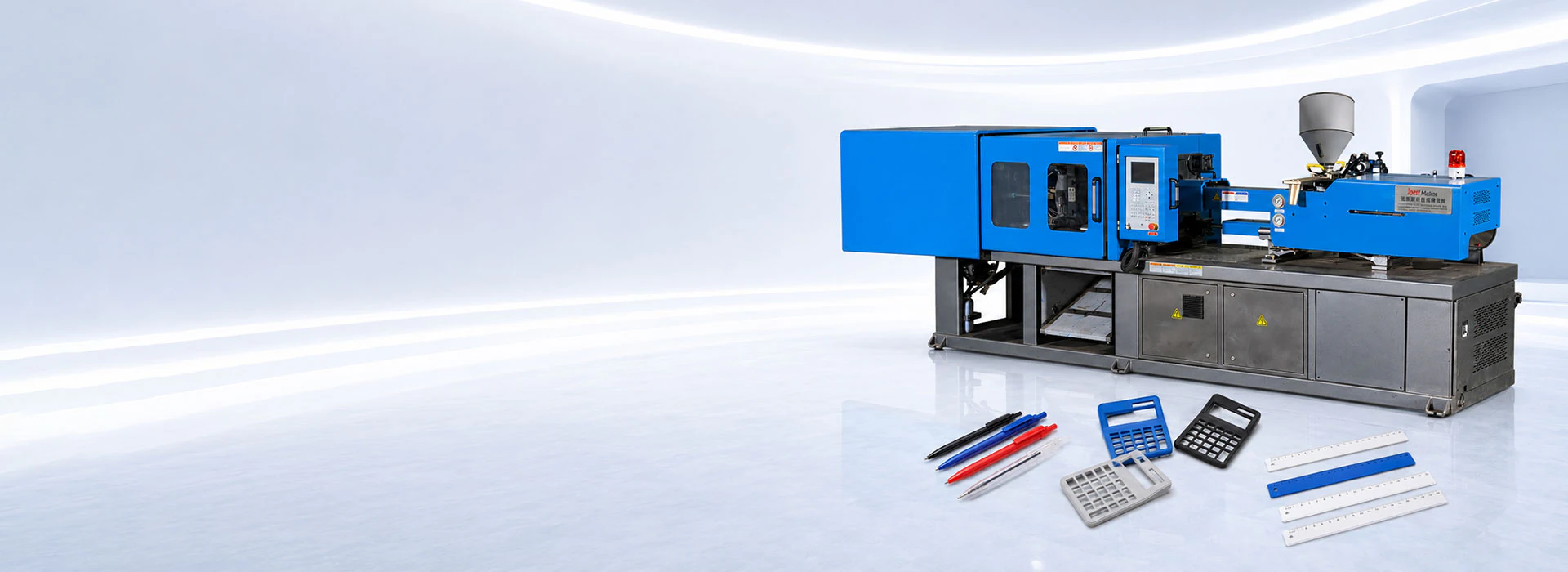 Stationery injection moulding solution