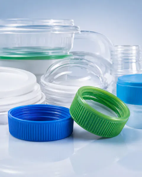 Plastic packaging production