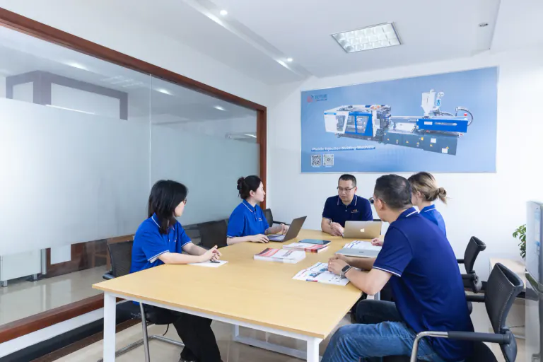 BEST Machine engineering and sales team meeting