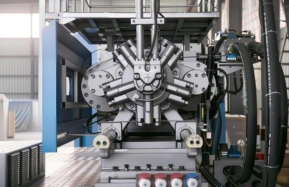 Driving motor for BST-4500A injection molding machine
