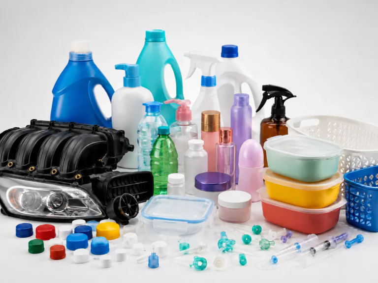 Plastic packaging, automotive, household, and medical products